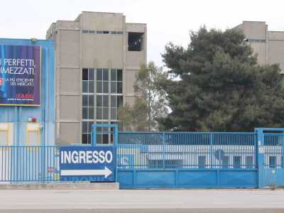 La nuova distilleria costruita negli anni 80: mai entrata in funzione